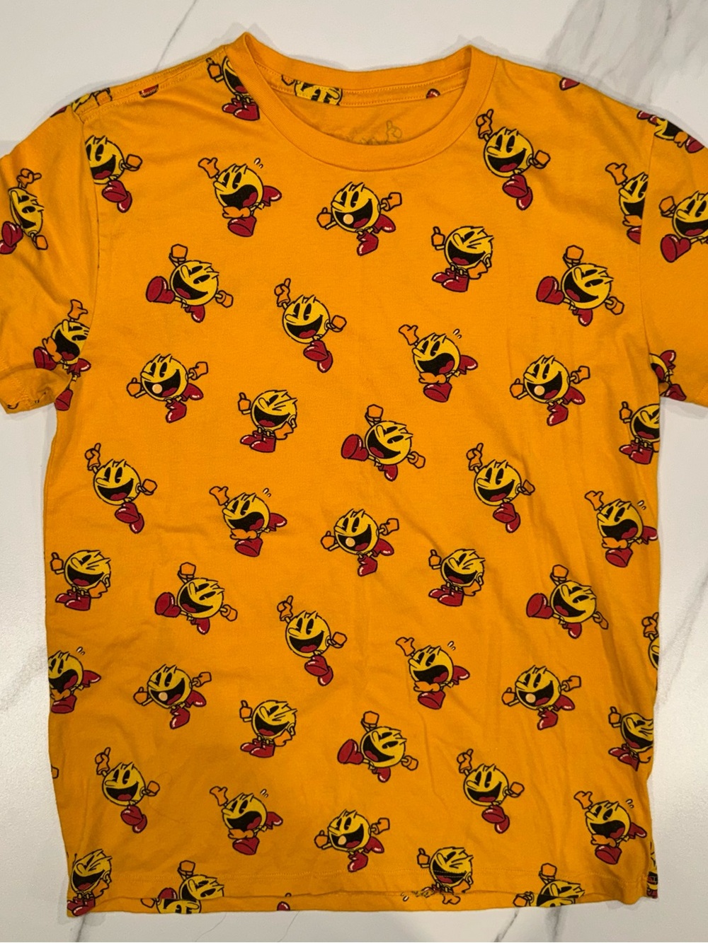 Men’s Yellow Pac-Man Graphic Tee